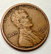 1919-S wheat penny DDO FS-101 doubled die obverse showing raised doubling on IN GOD WE TRUST inscription